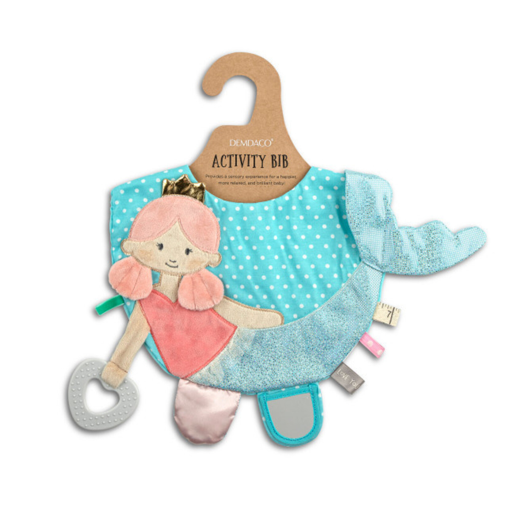 Demdaco Demdaco-Activity Bib - Mermaid