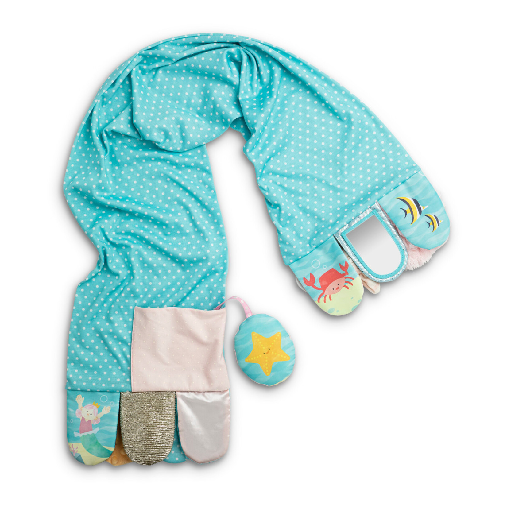 Demdaco Demdaco-Mommy & Me Activity Scarf - Mermaid