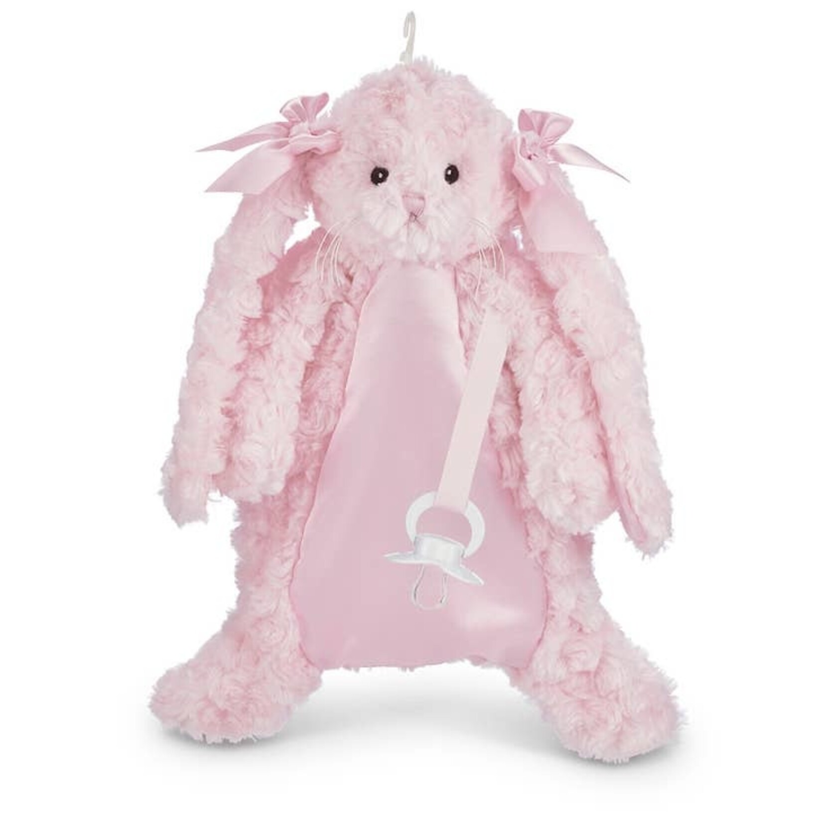 Bearington Bear Pink Bunny Pacifier Pet