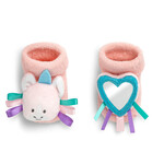 Demdaco Rattle Socks - Unicorn