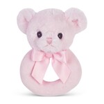 Bearington Bear Pink Bear Rattle