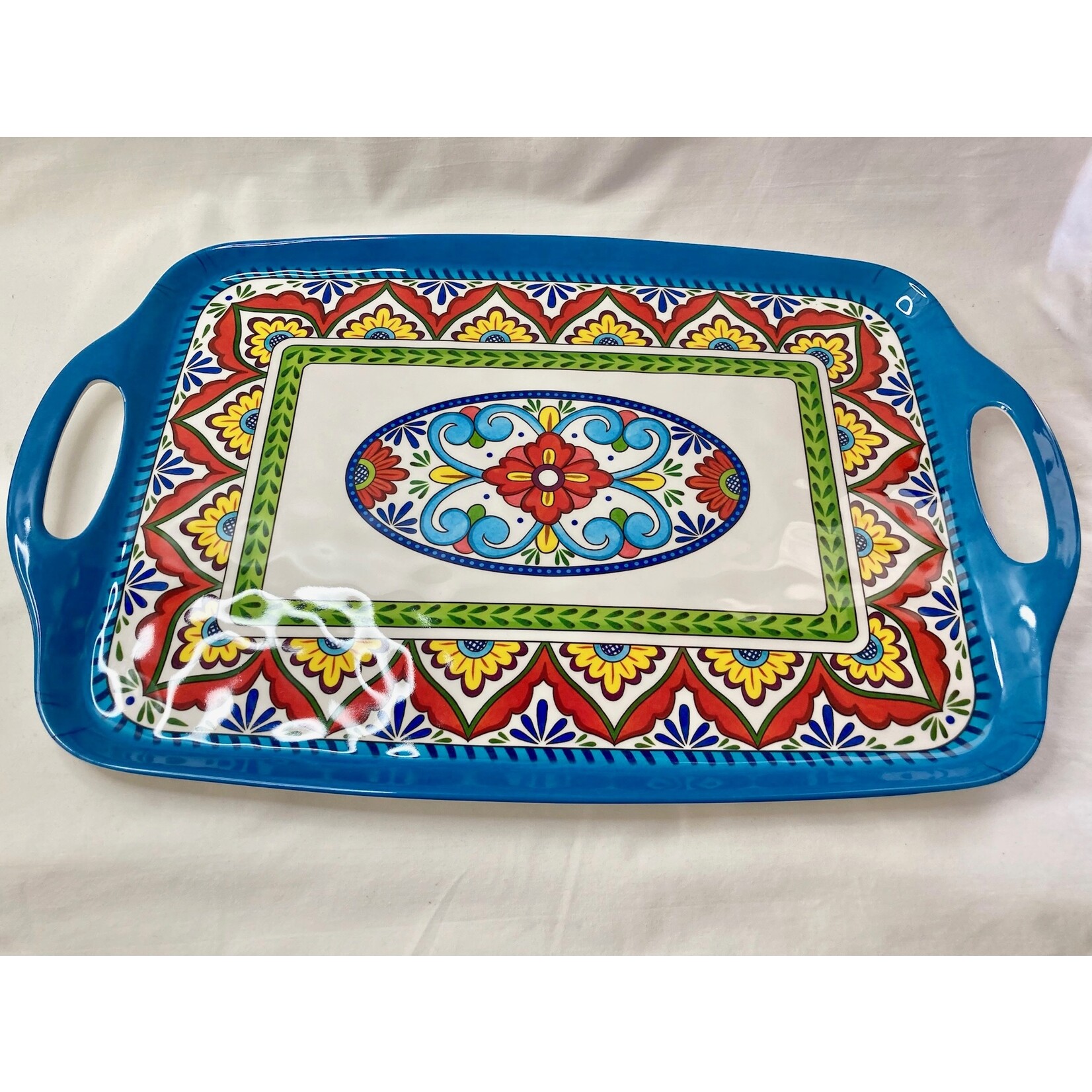 Certified International Certified International-Seville Rectangle Tray with Handles