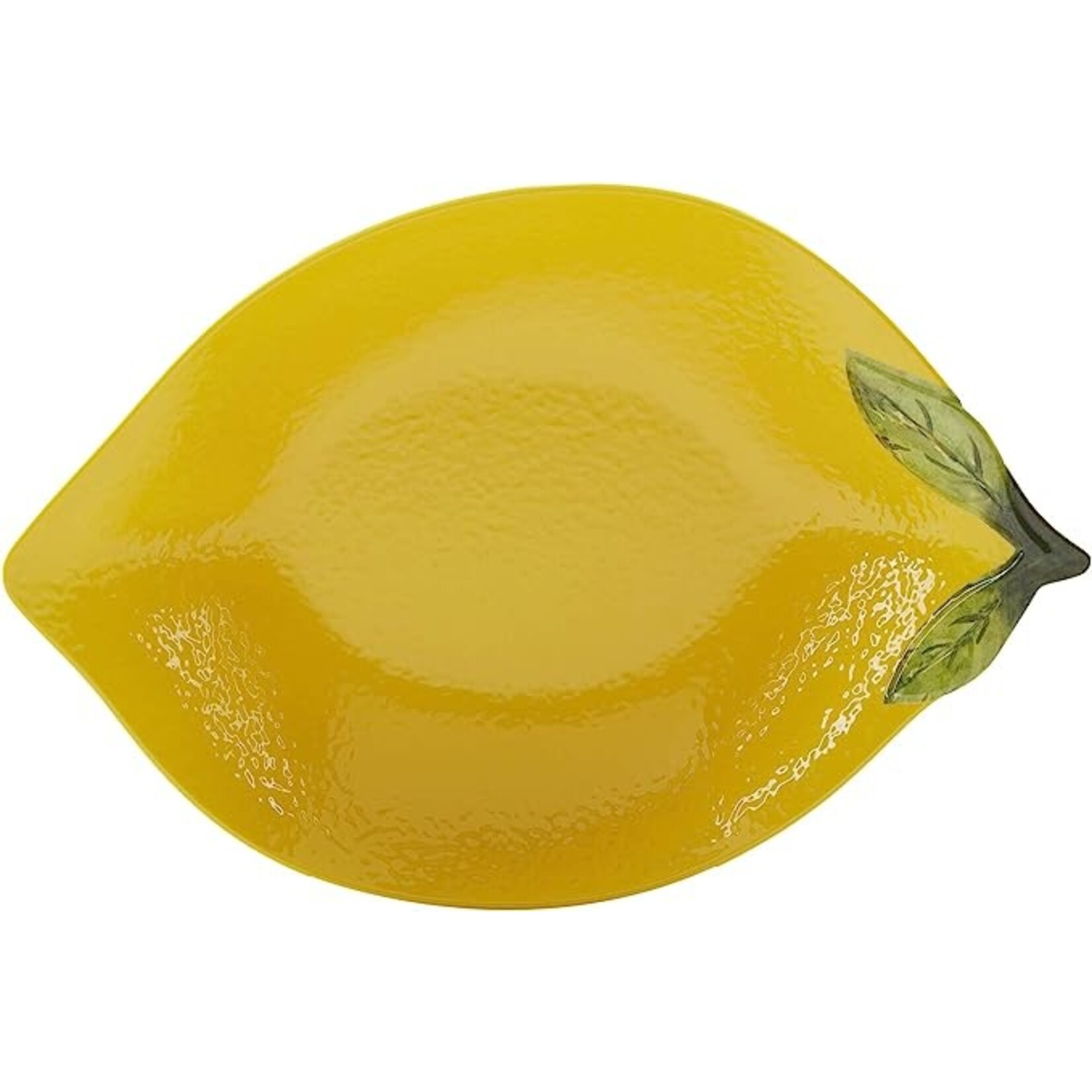 Certified International Lemon 3D Platter