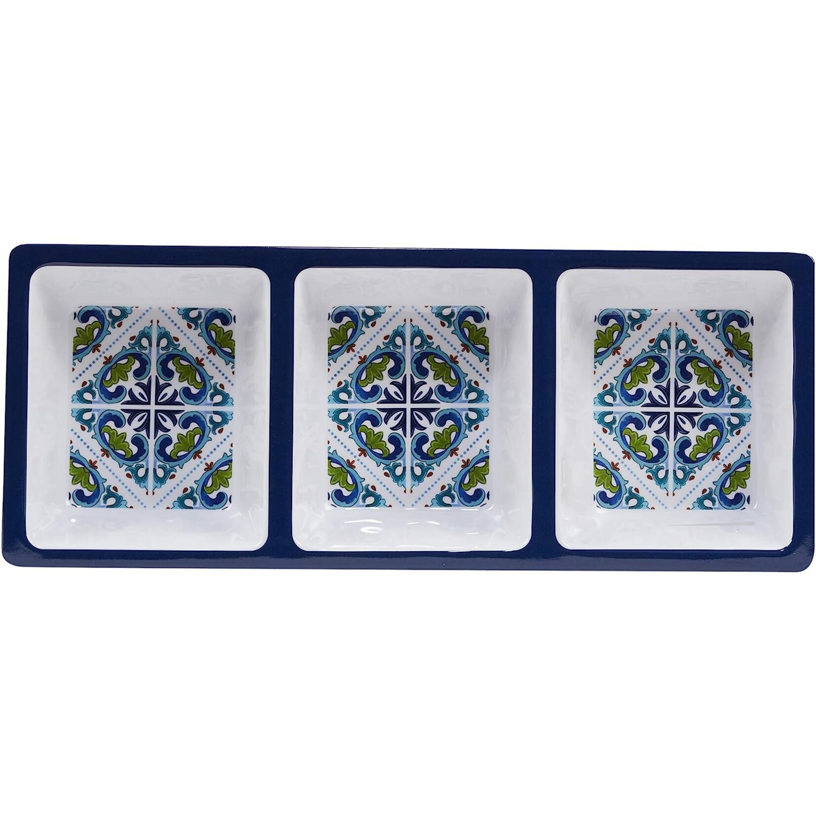 Certified International Mosaic Relish Tray