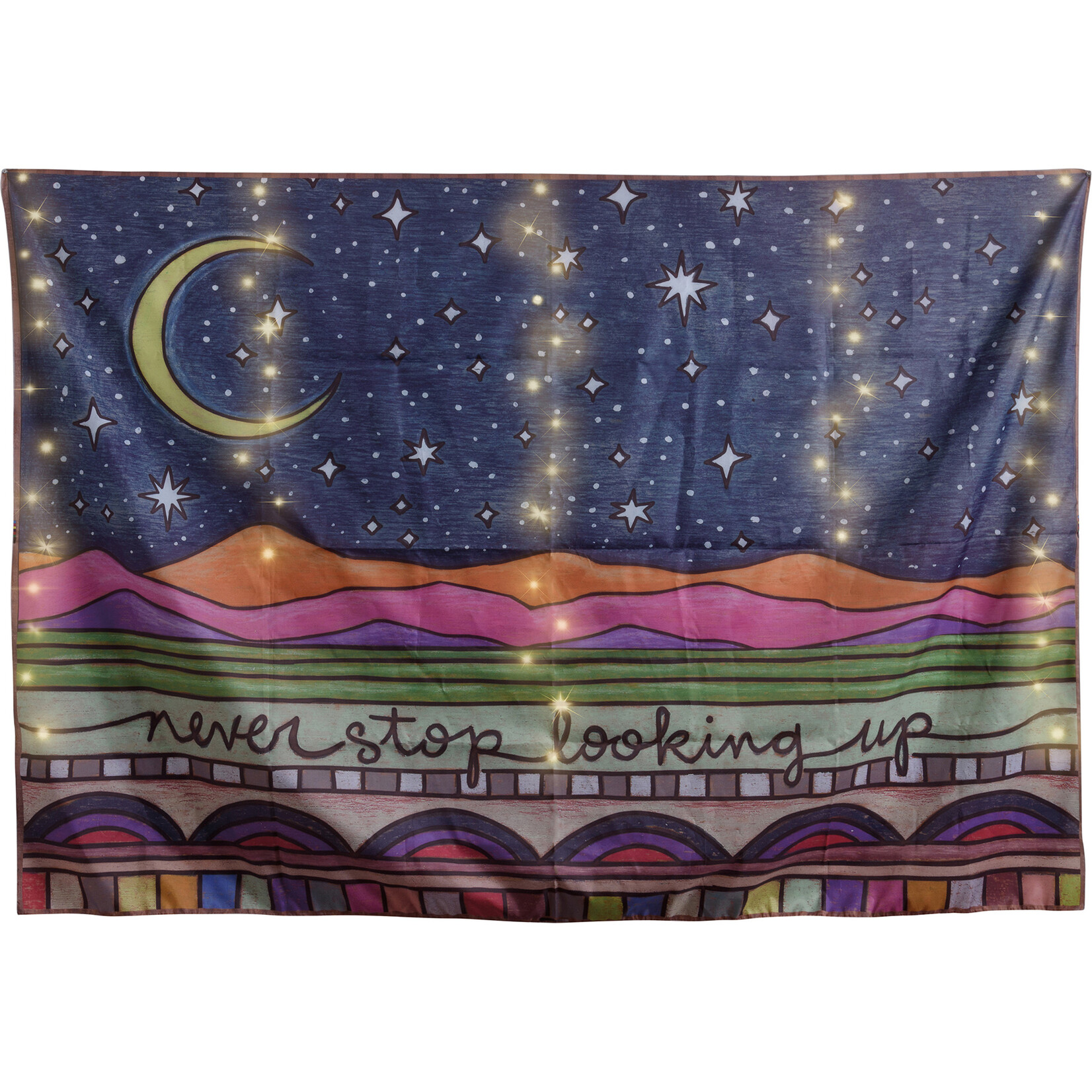 Primitives by Kathy Primitives by Kathy- Looking Up Lighted Tapestry