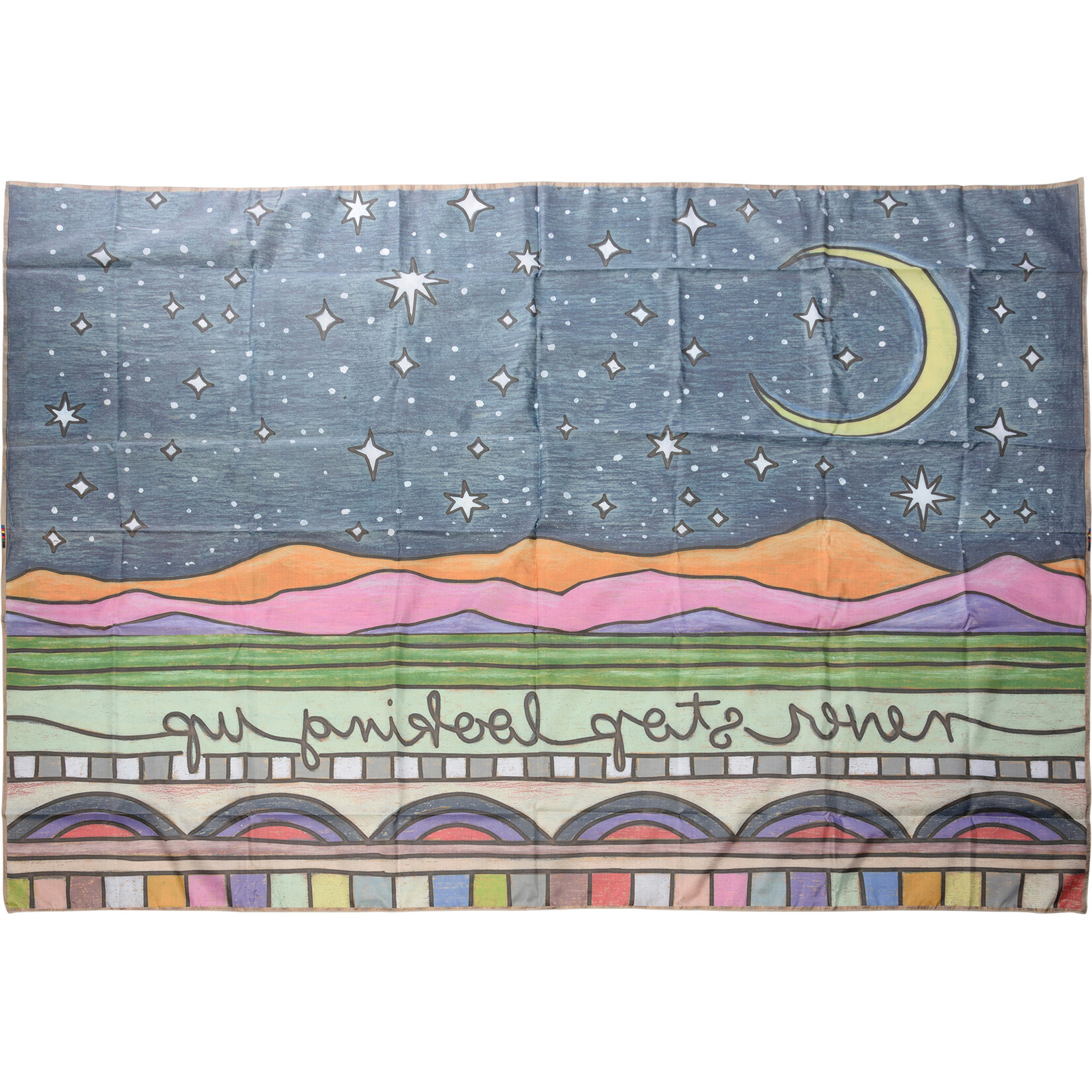Primitives by Kathy Primitives by Kathy- Looking Up Lighted Tapestry