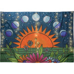 Primitives by Kathy Moon Phases Lighted Tapestry