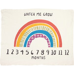 Primitives by Kathy Watch Me Grow Rainbow Milestone Blanket