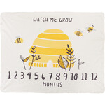 Primitives by Kathy Watch Me Grow Bees Milestone Blanket