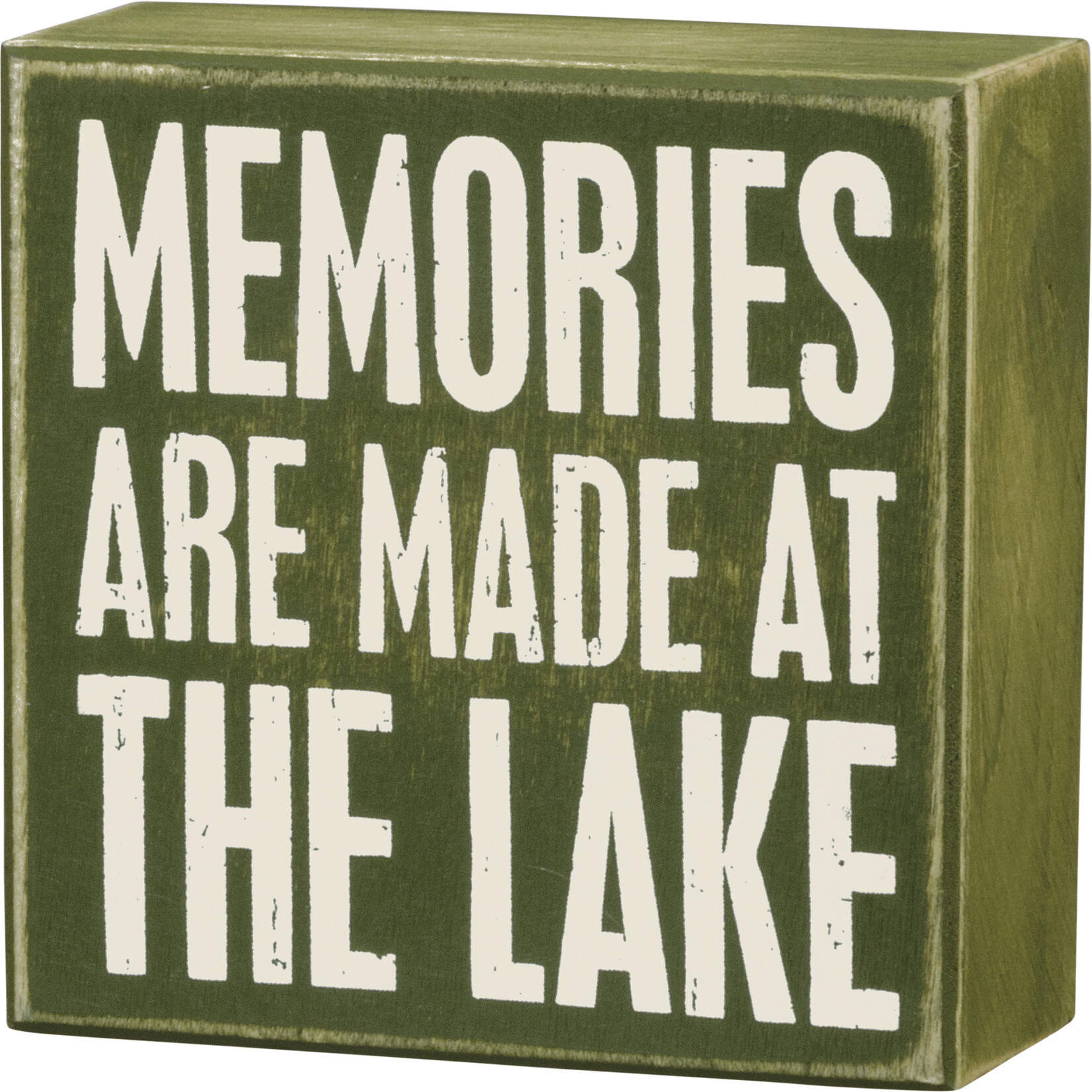 Primitives by Kathy Primitives by Kathy-At The Lake Box Sign