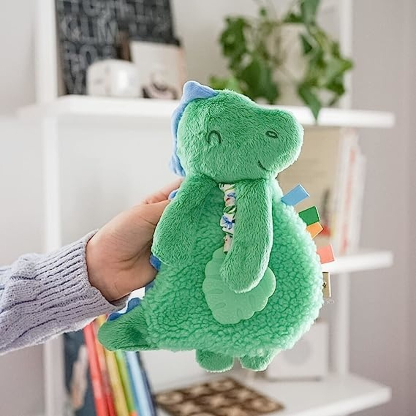 Itzy Ritzy Itzy Ritzy Lovey Plush Teether -James Dino