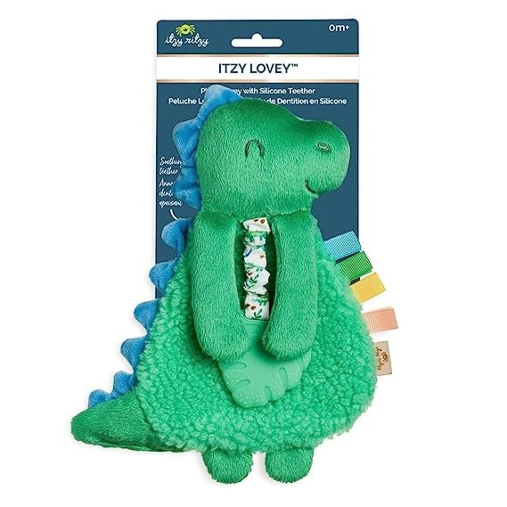 Itzy Ritzy Itzy Ritzy Lovey Plush Teether -James Dino