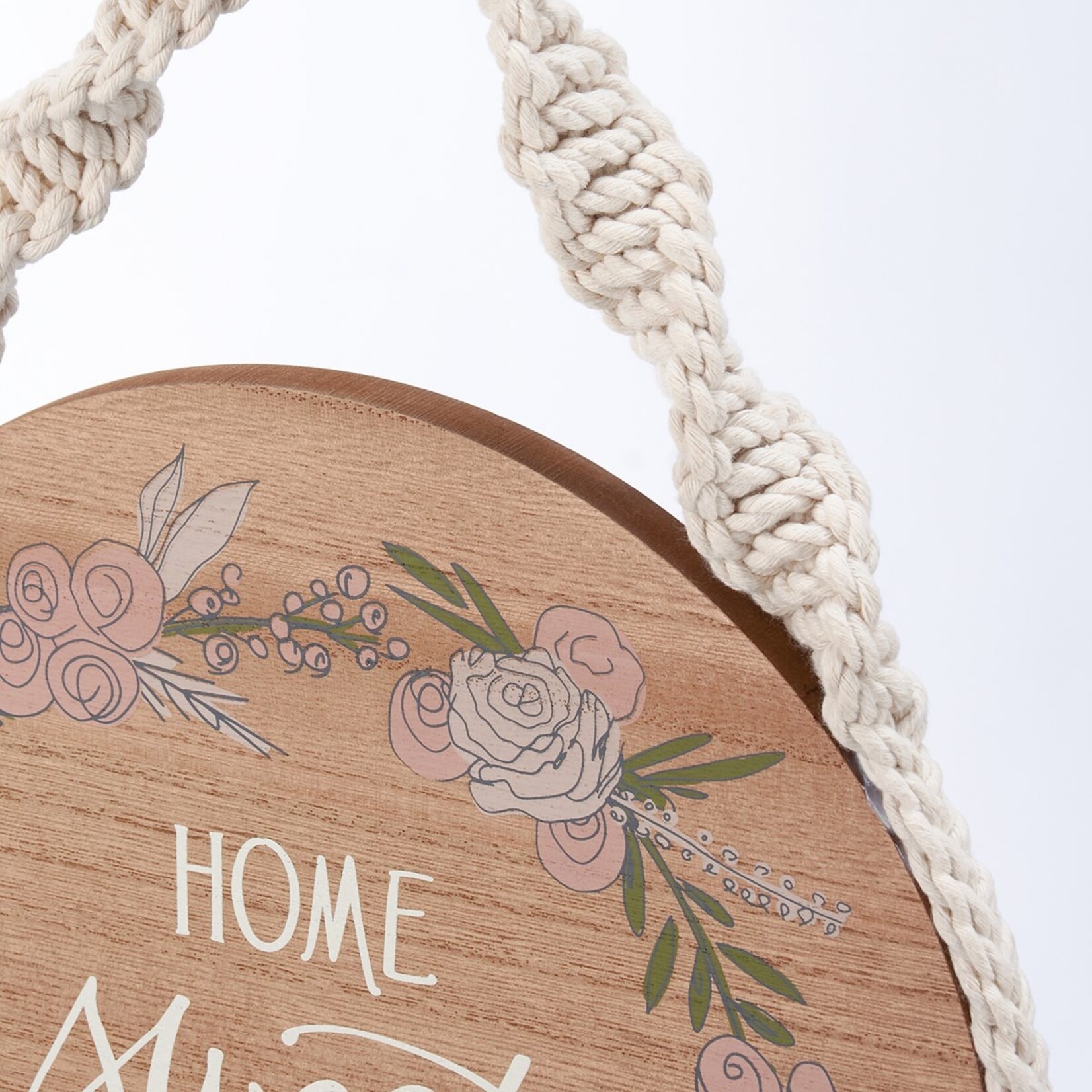 Primitives By Kathy Cartello In Legno 'Home Sweet Home' Con Api E Fiori - Decorazione Da Parete O Scrivania