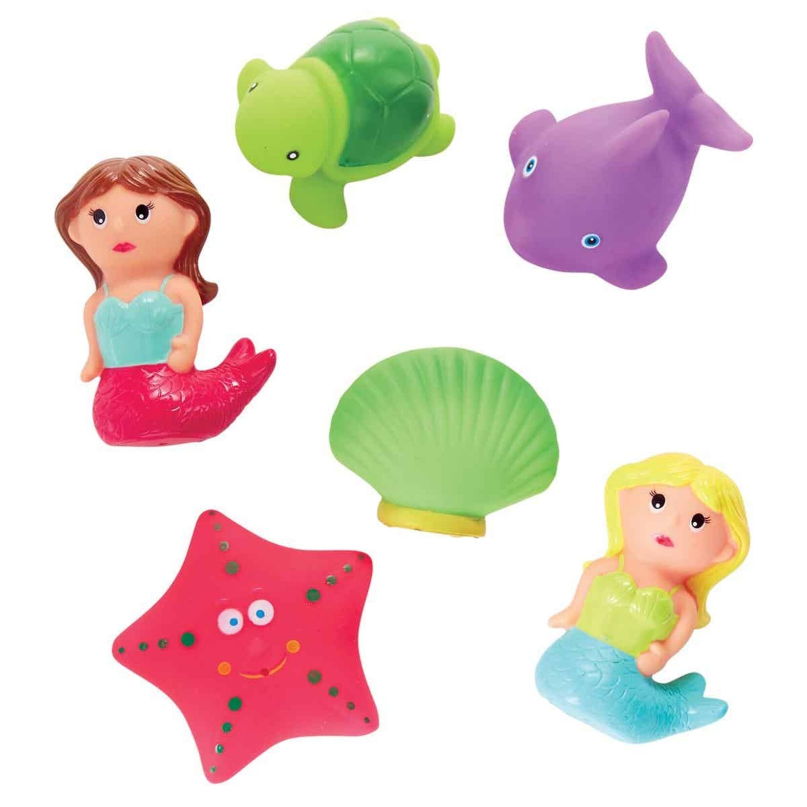 MP Mermaid Bath Toy Set Two & A Half Sisters