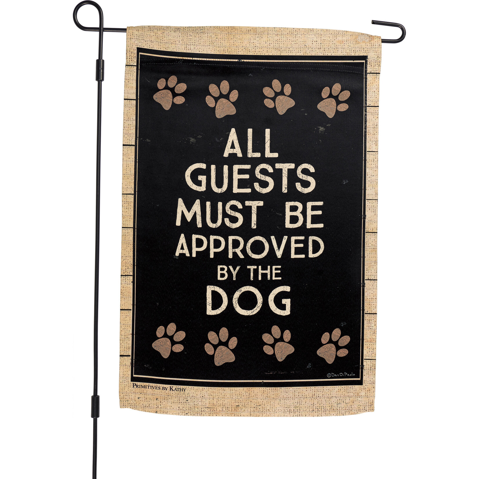 Primitives by Kathy Primitives by Kathy Approved By The Dog Garden Flag