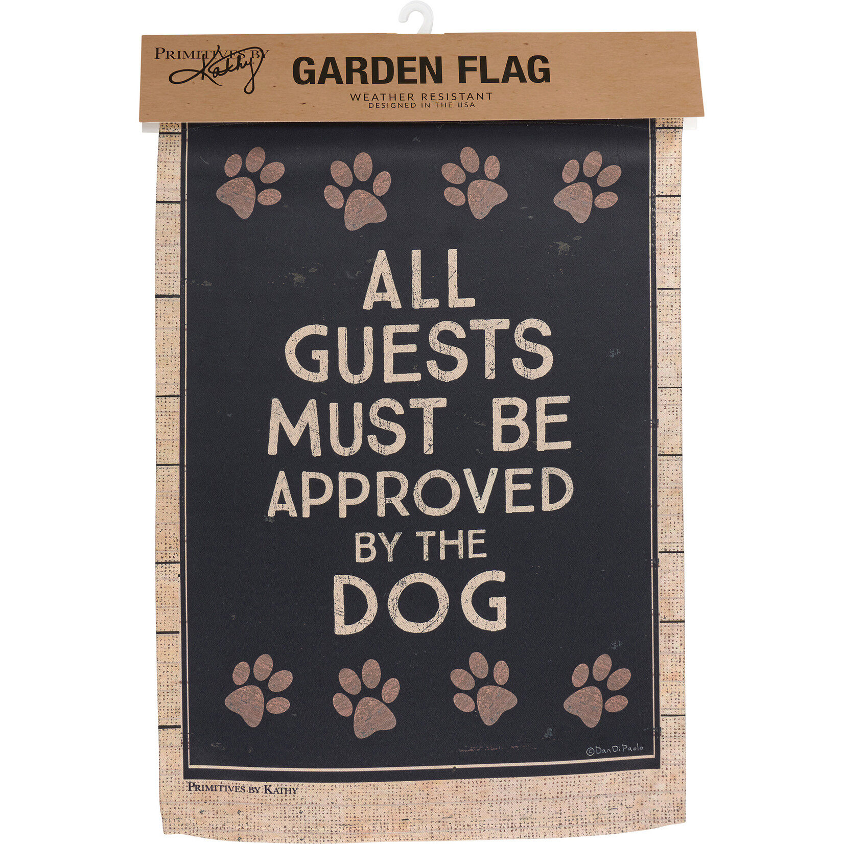 Primitives by Kathy Primitives by Kathy Approved By The Dog Garden Flag