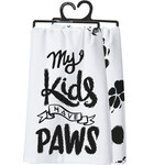 Primitives by Kathy My Kids Have Paws Kitchen Towel