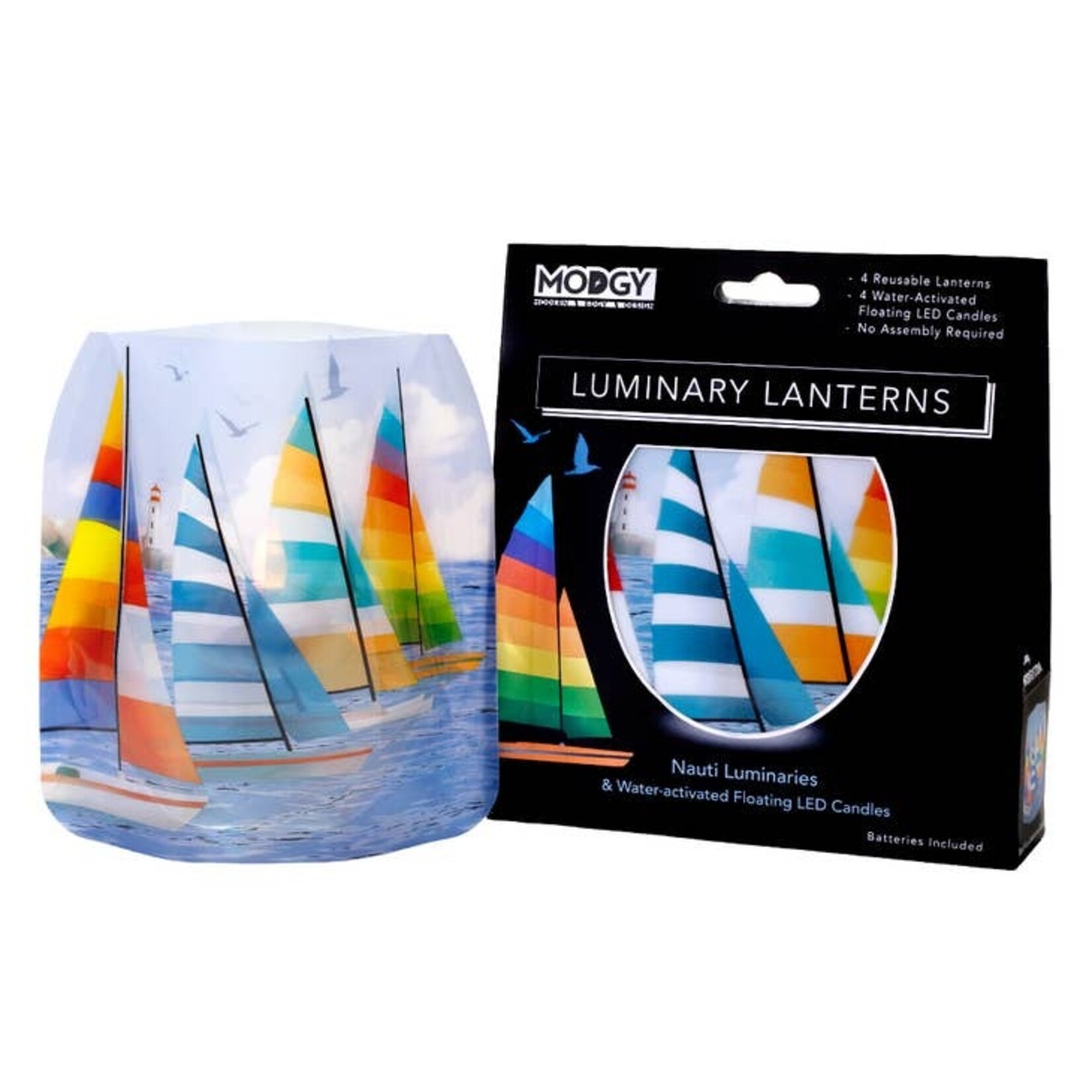 Modgy Nautical Sailboat Modgy Luminary Lantern