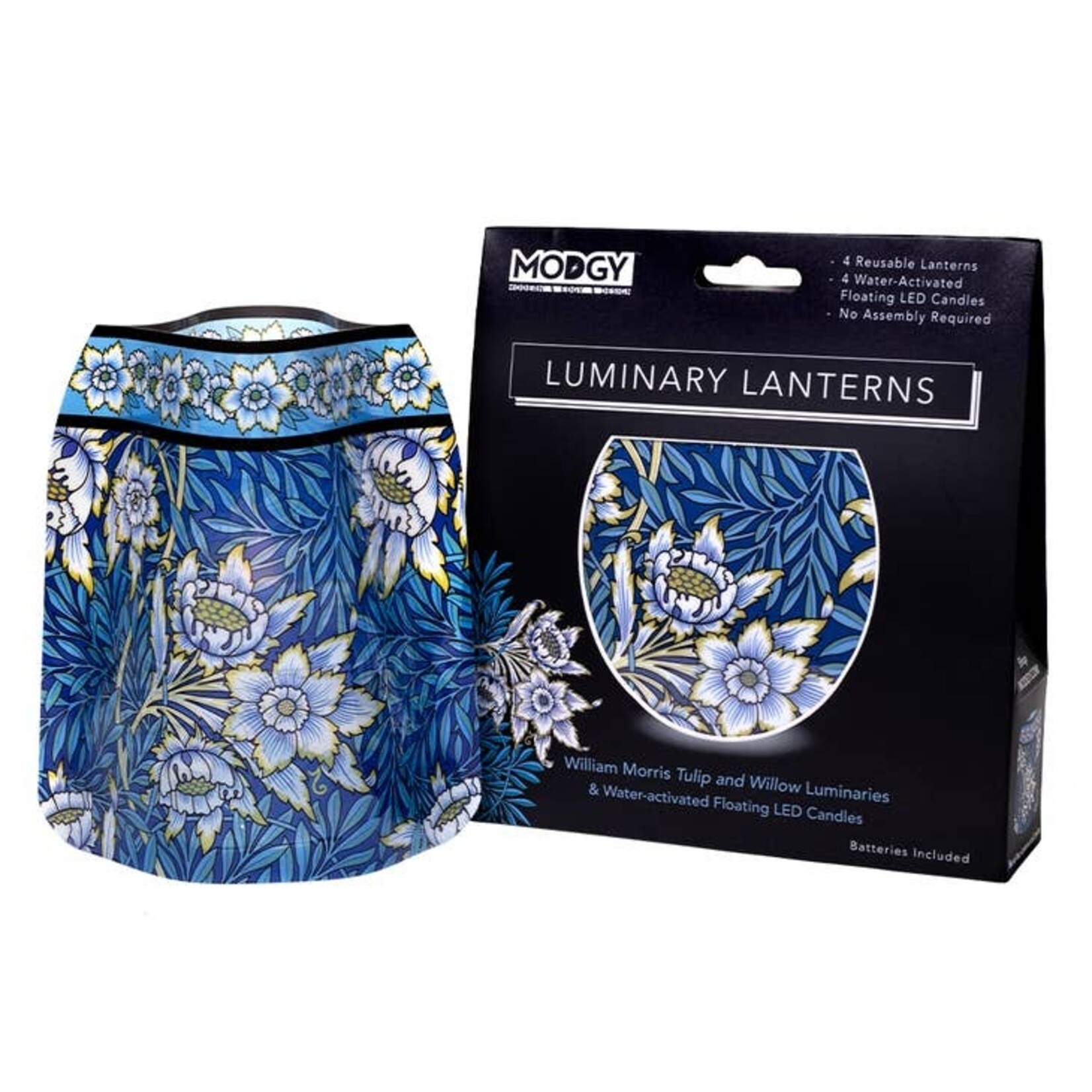 Modgy William Morris Tulip & Willow Modgy Luminary Lanterns