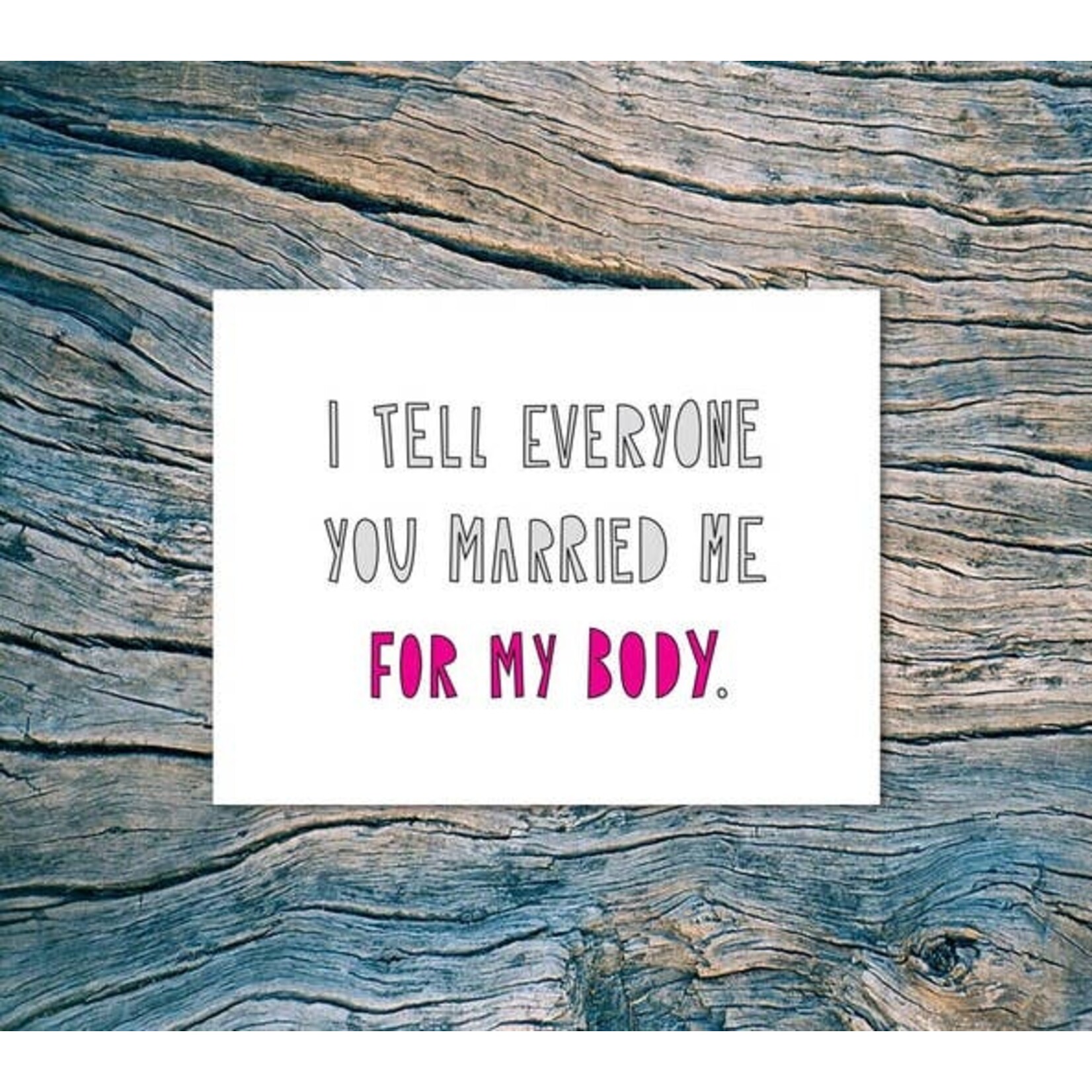 Near Modern Disaster Near Modern Disaster For My Body Card