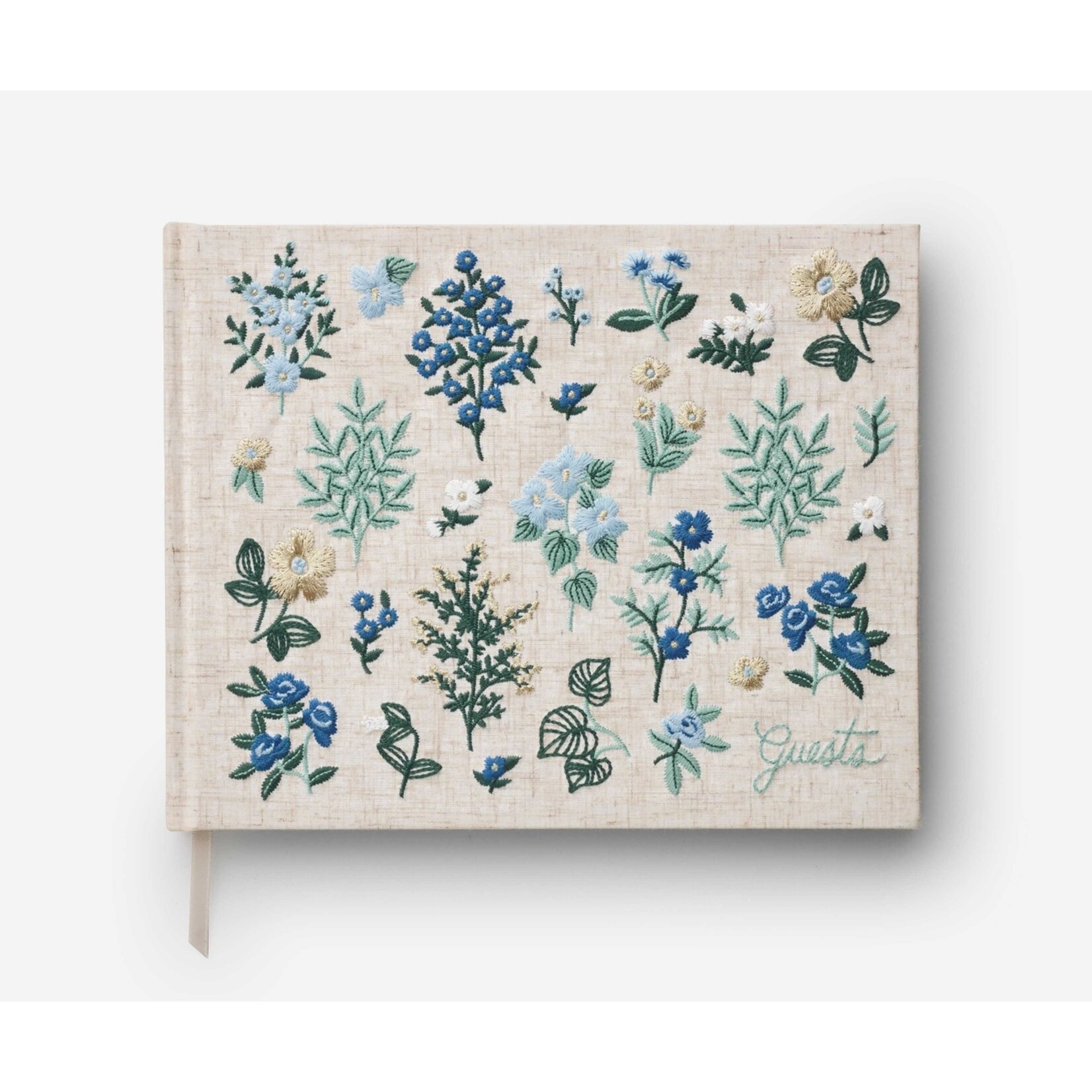 Rifle Paper Company Rifle Paper Co. Wildwood Embroidered Guest Book