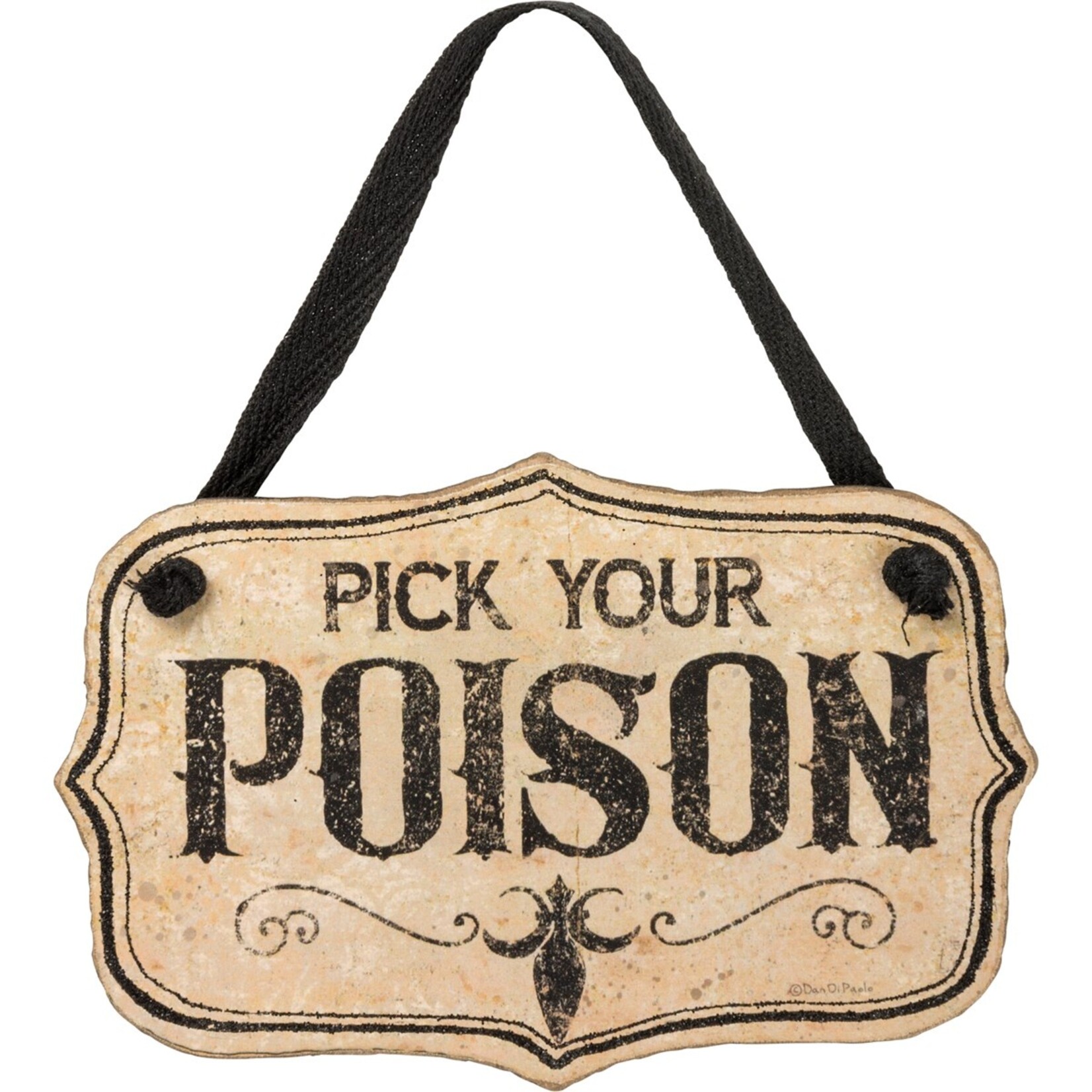 Primitives by Kathy Primitives by Kathy-Halloween Ornament Your Poison