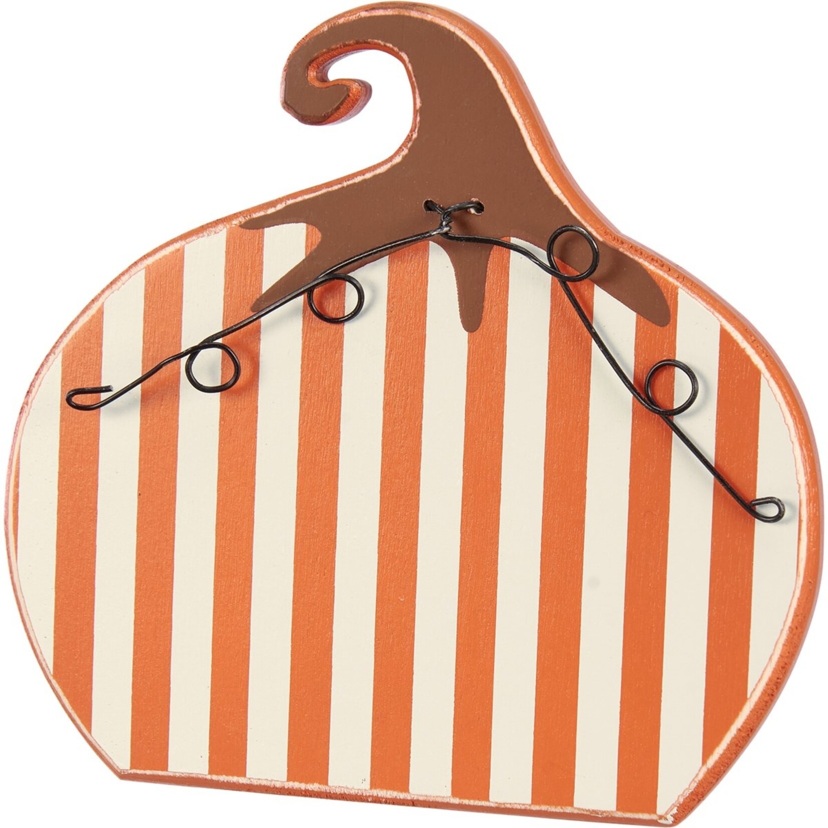 Primitives by Kathy Primitives by Kathy-Striped Pumpkin Stand Up