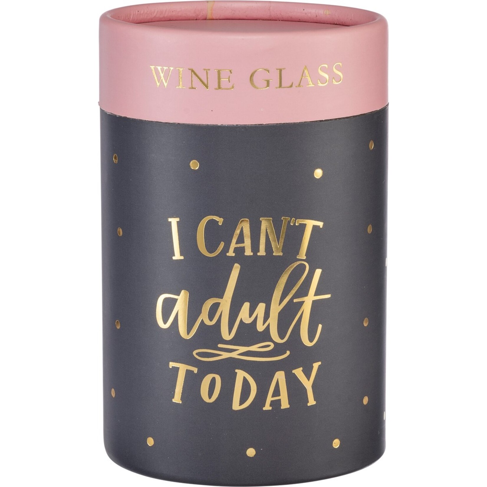 Primitives by Kathy Primitives by Kathy Wine Glass- I Can't Adult Today