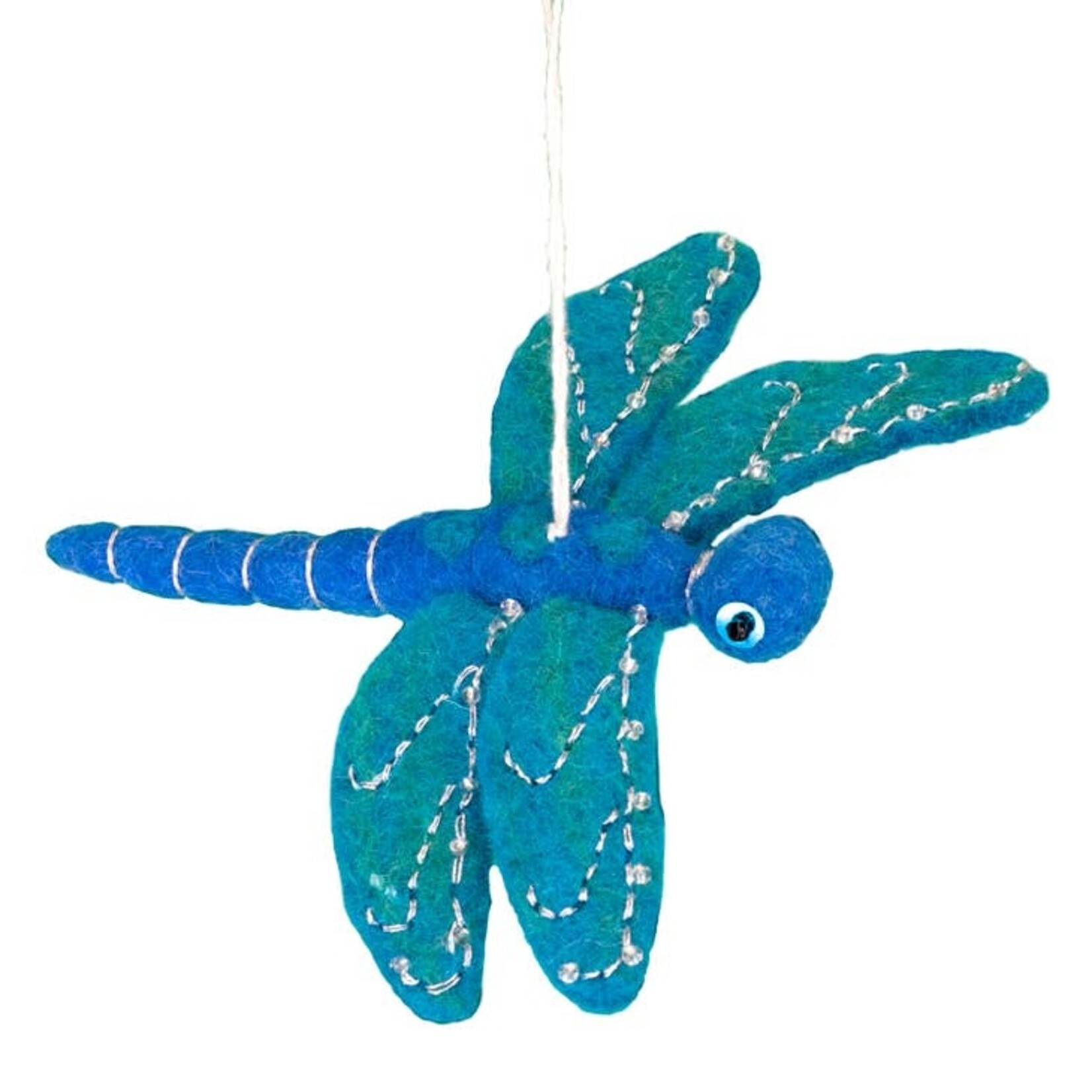 DZI dZi Handmade Dragonfly Ornament