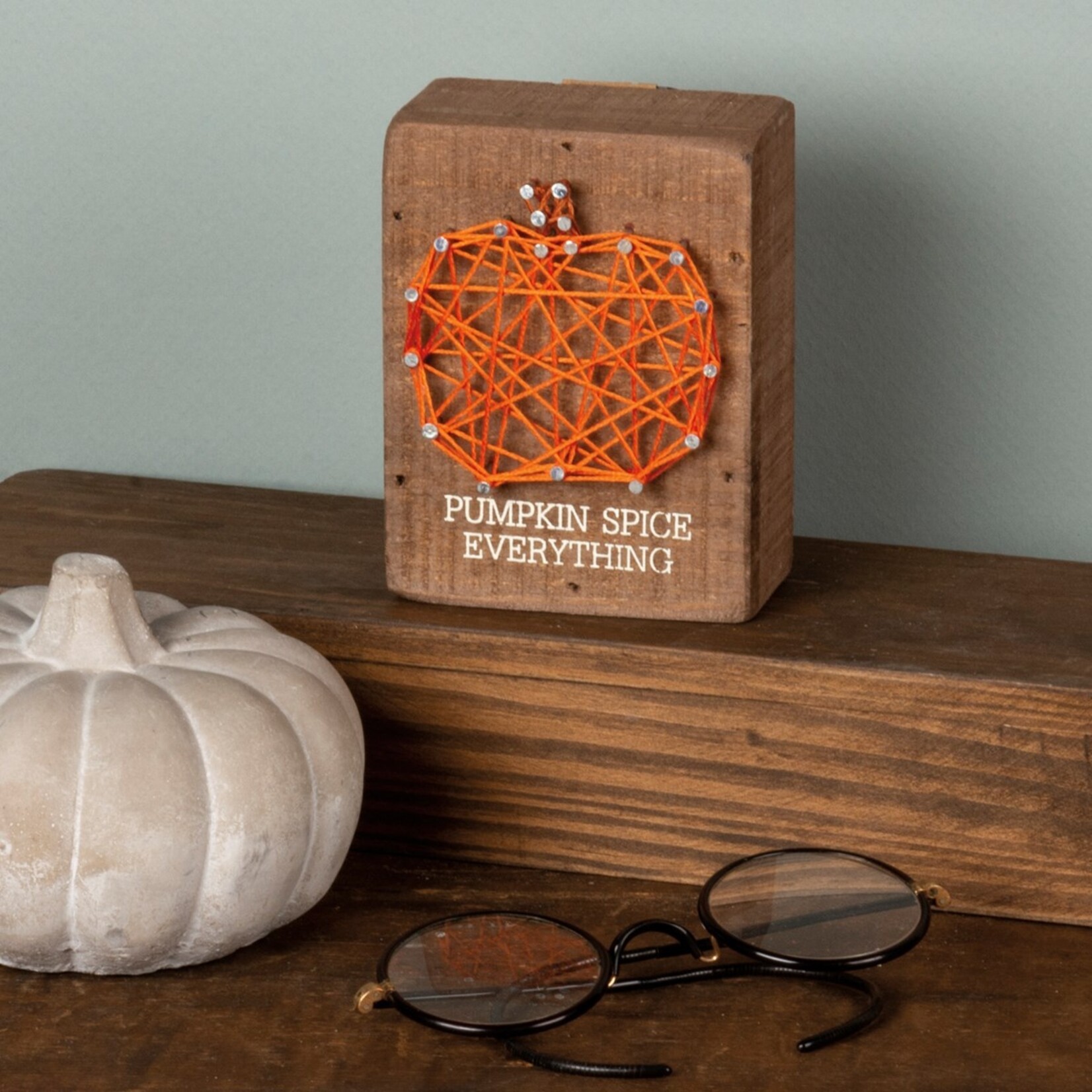 Primitives by Kathy Primitives by Kathy- Pumpkin String Art