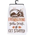 Primitives by Kathy Friendsgiving Get Stuffed Kitchen Towel