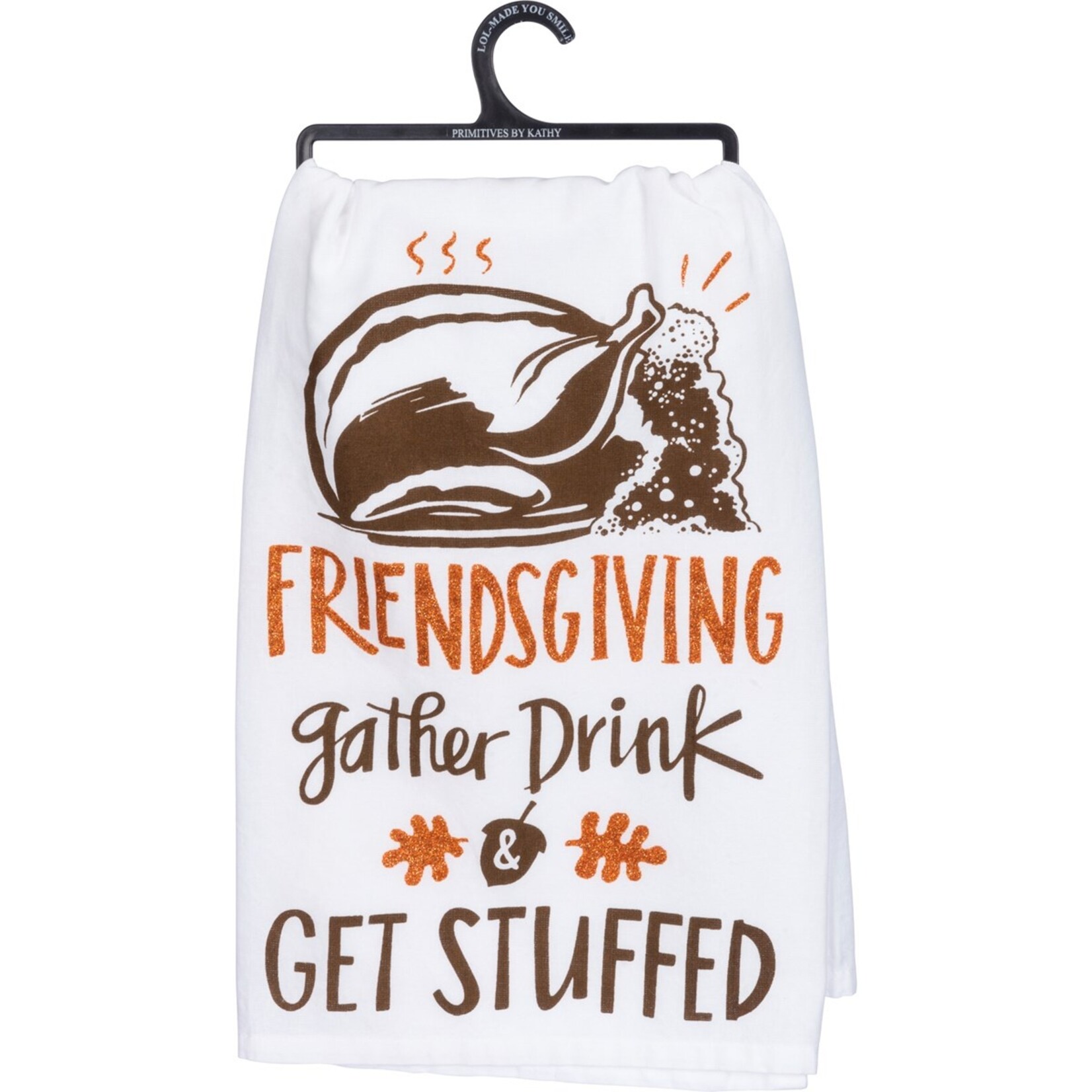 Primitives by Kathy Primitives by Kathy-Friendsgiving Get Stuffed Kitchen Towel
