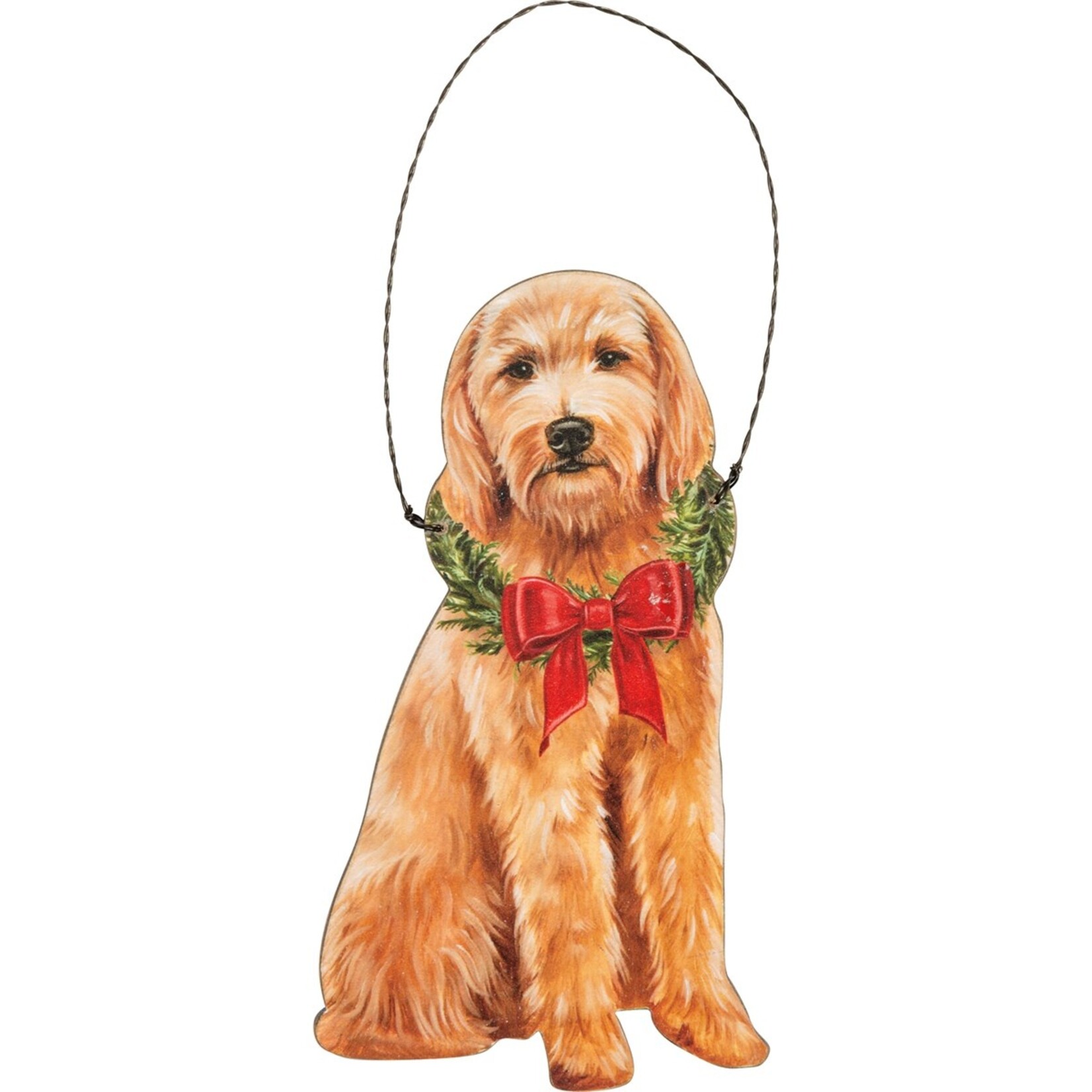 Primitives by Kathy Primitives by Kathy- Christmas Doodle Ornament