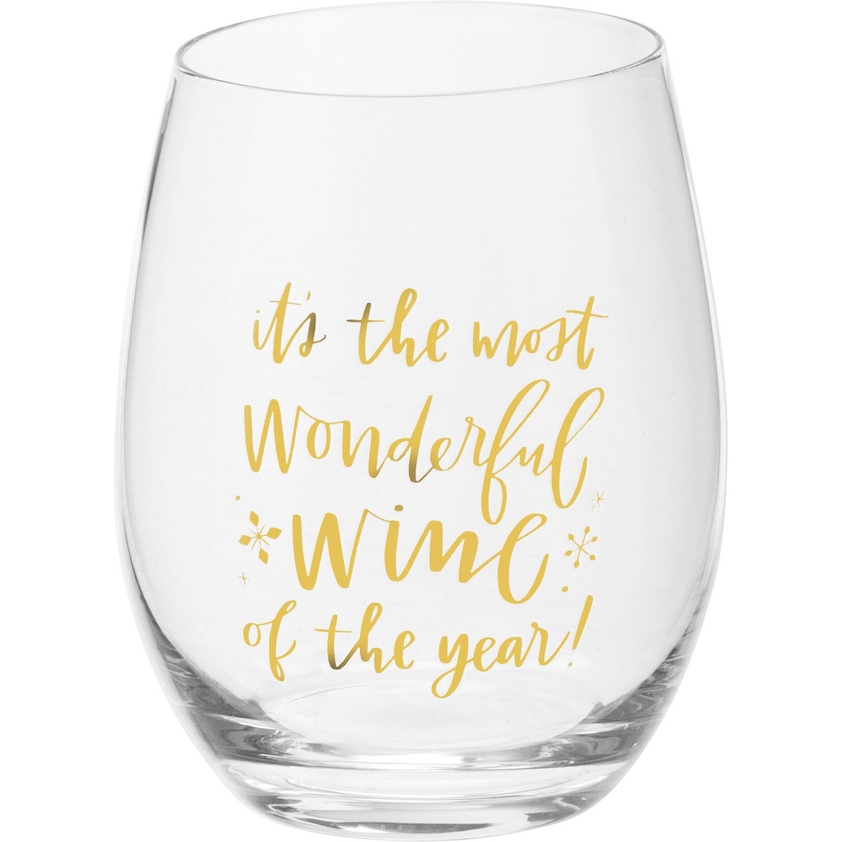Primitives by Kathy Primitives by Kathy- Most Wonderful Wine Of The Year Wine Glass