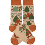Primitives by Kathy I'd Rather Be Squatchin' Socks