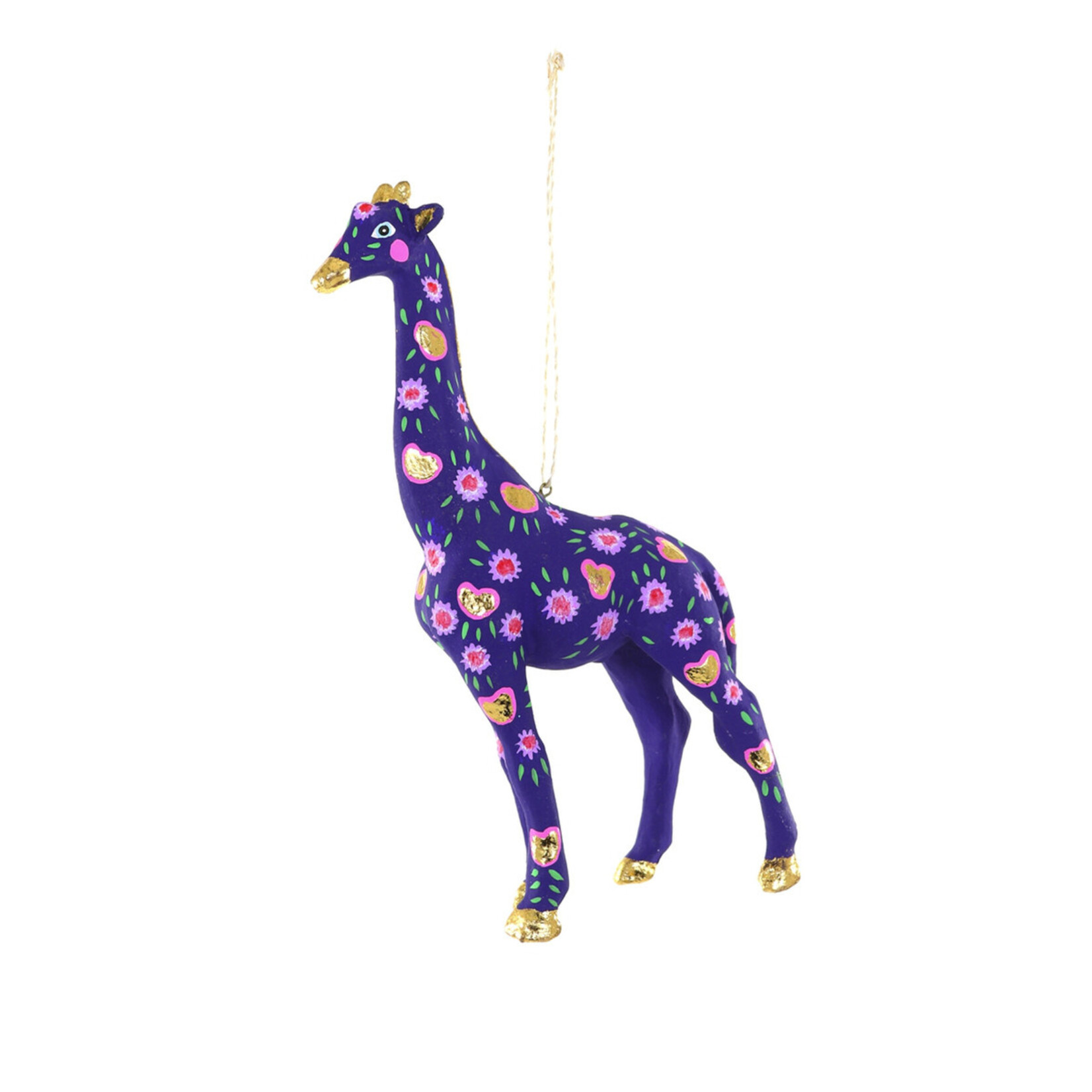 Cody Foster Cody Foster- Floral Giraffe Ornament