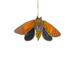 Cody Foster Velvet Moth Ornament
