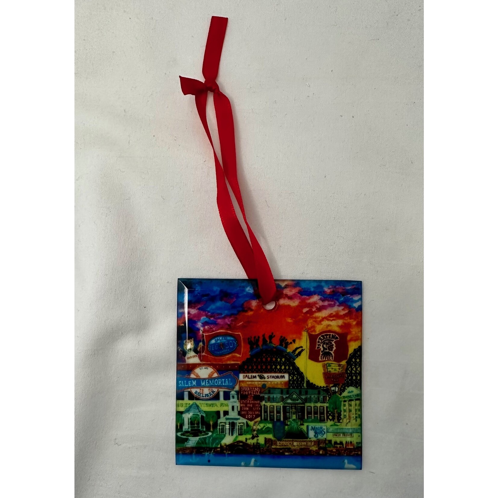 Brook ludy Brook Ludy Art - Salem Ornament