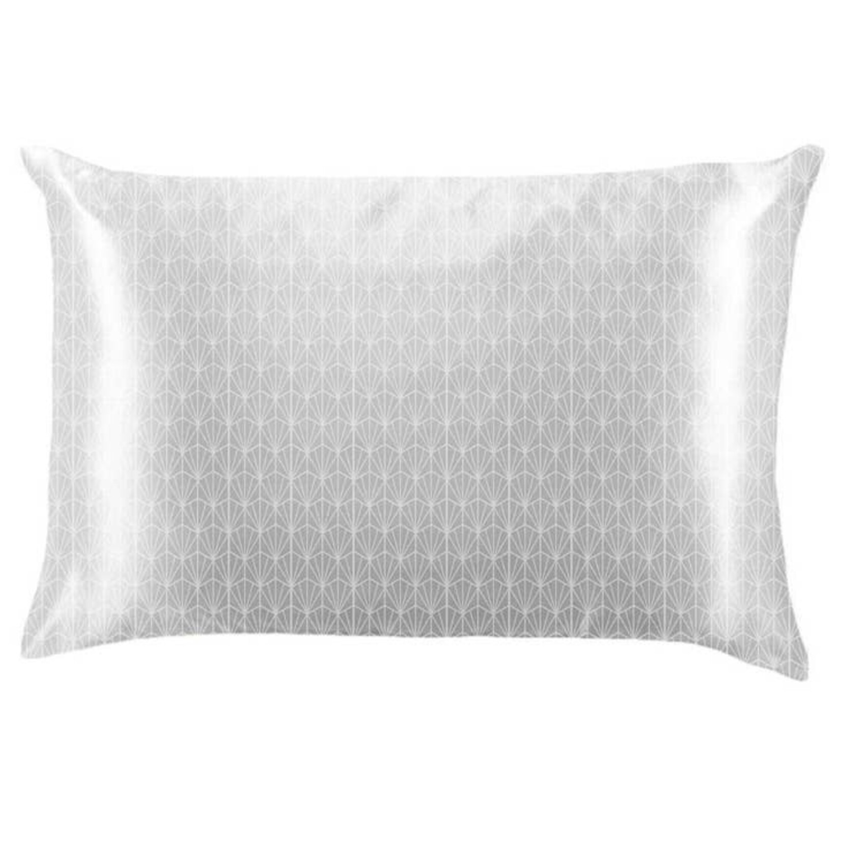 DMerch DM Merchandising Lemon Lavender Printed Silky Satin Pillowcase