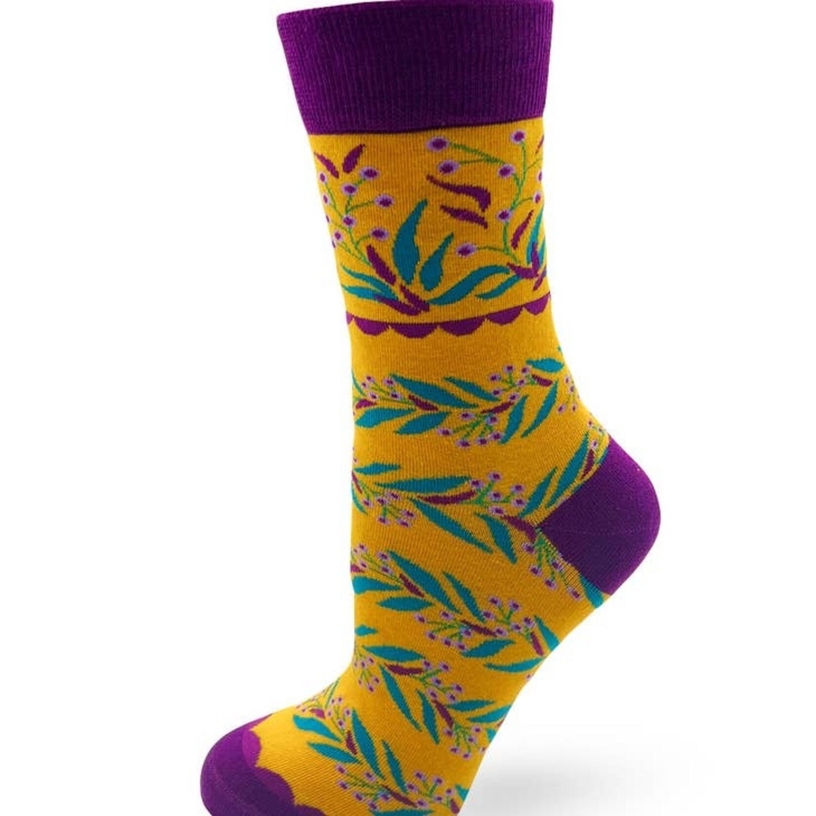 Fabdaz Fabdaz Go Away I'm Introverting Women's Novelty Crew Socks