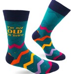 Fabdaz I'm Not Old I'm Retro Men's Crew Socks