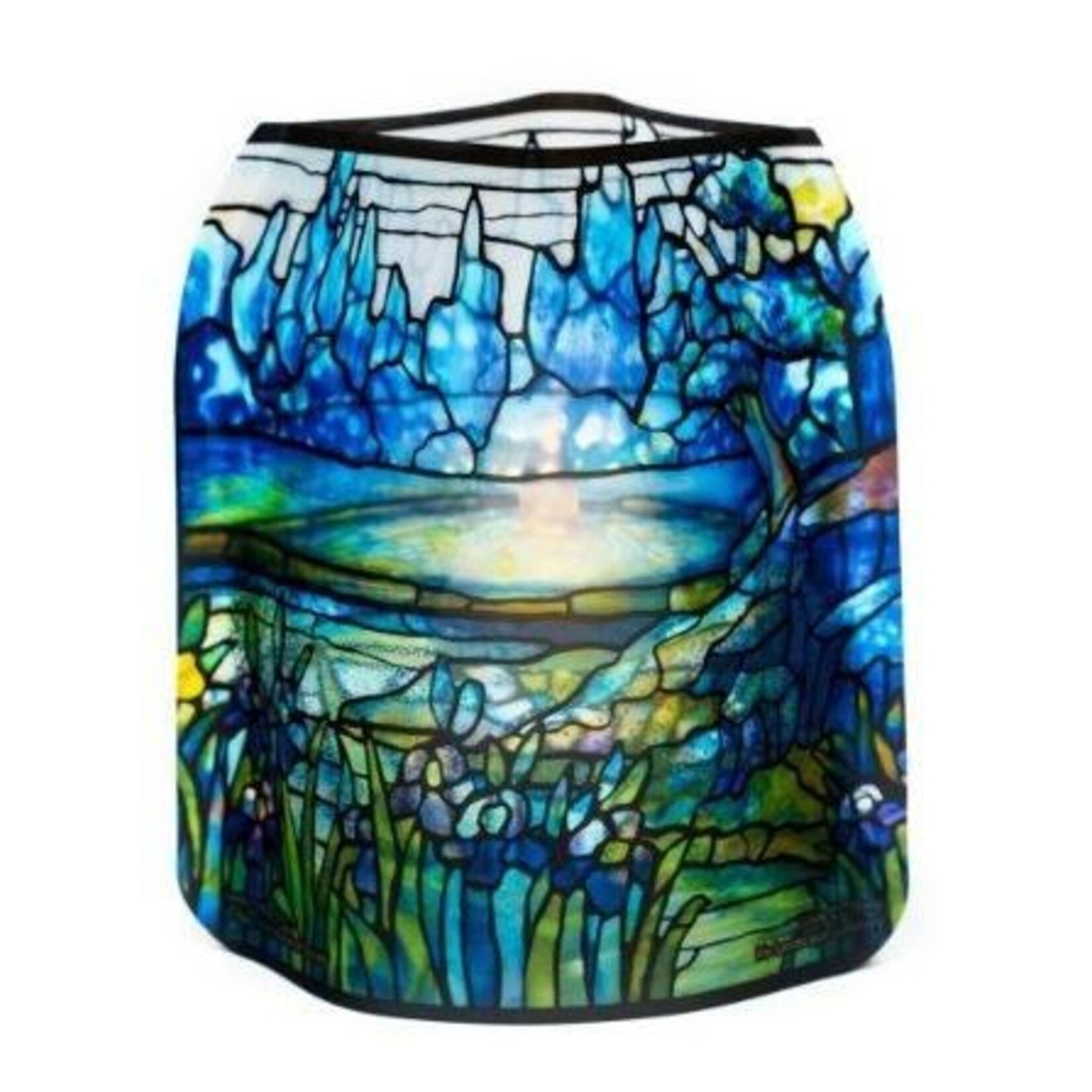Modgy Louis C. Tiffany Iris Landscapes Modgy Lantern