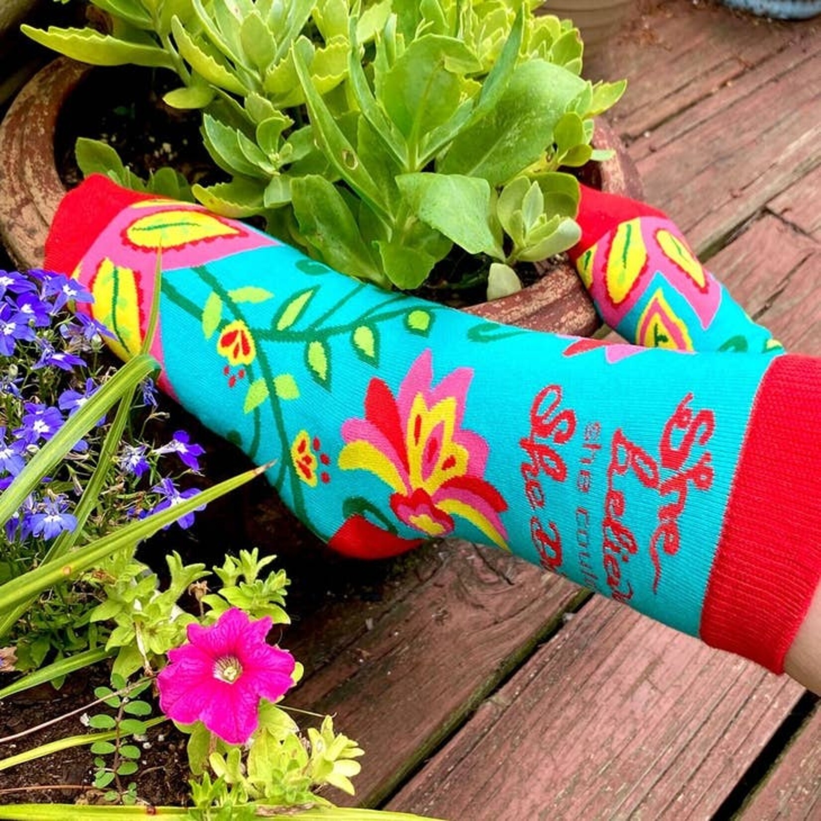 Fabdaz Fabdaz  She Believed She Could, So She Did Women's Crew Socks