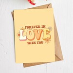 Big Moods Big Moods "Forever in Love with You" Valentine & Anniversary Card