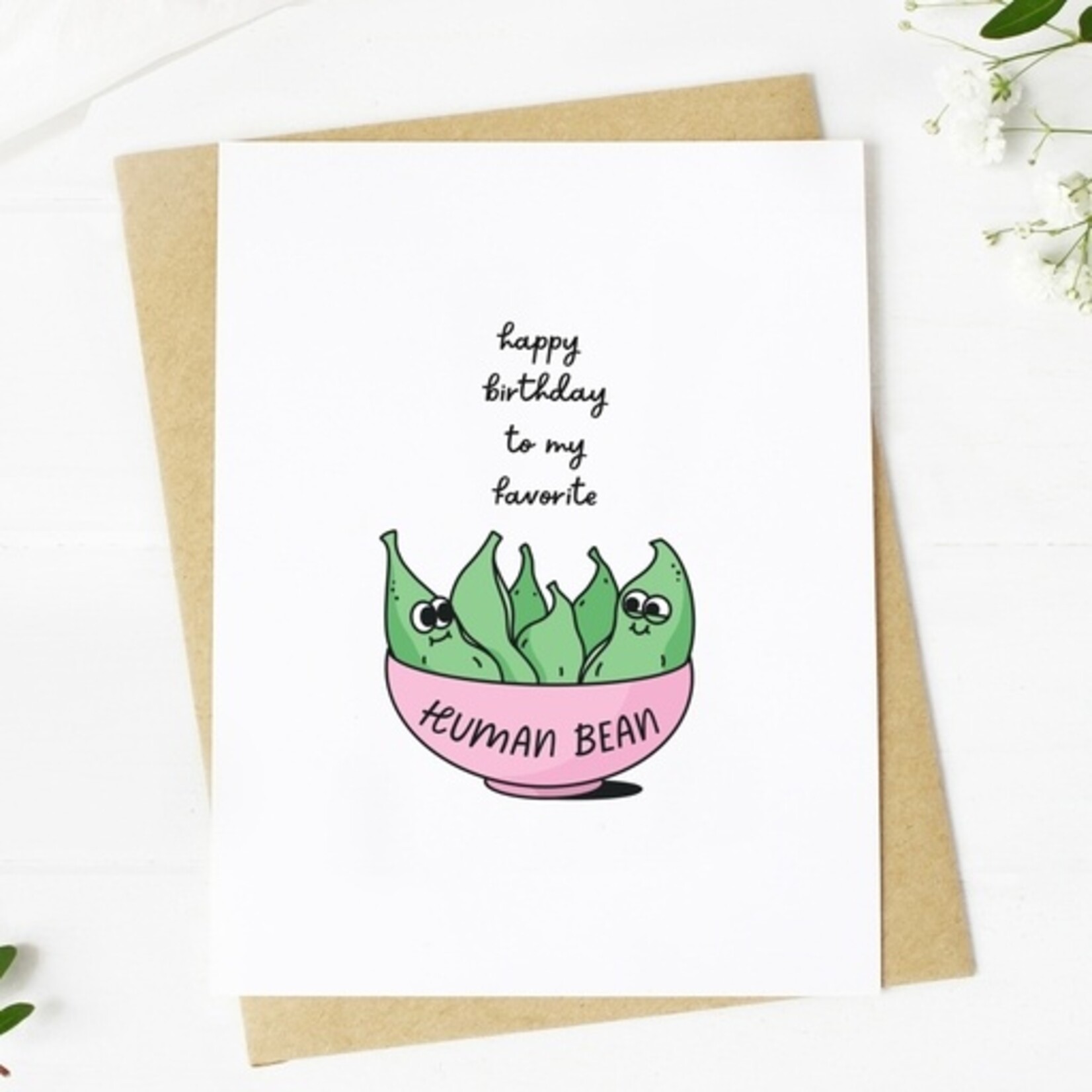 Big Moods Big Moods "Happy Birthday To My Favorite Human Bean" Card