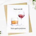 Big Moods Big Moods "You're Not Old" Greeting Card