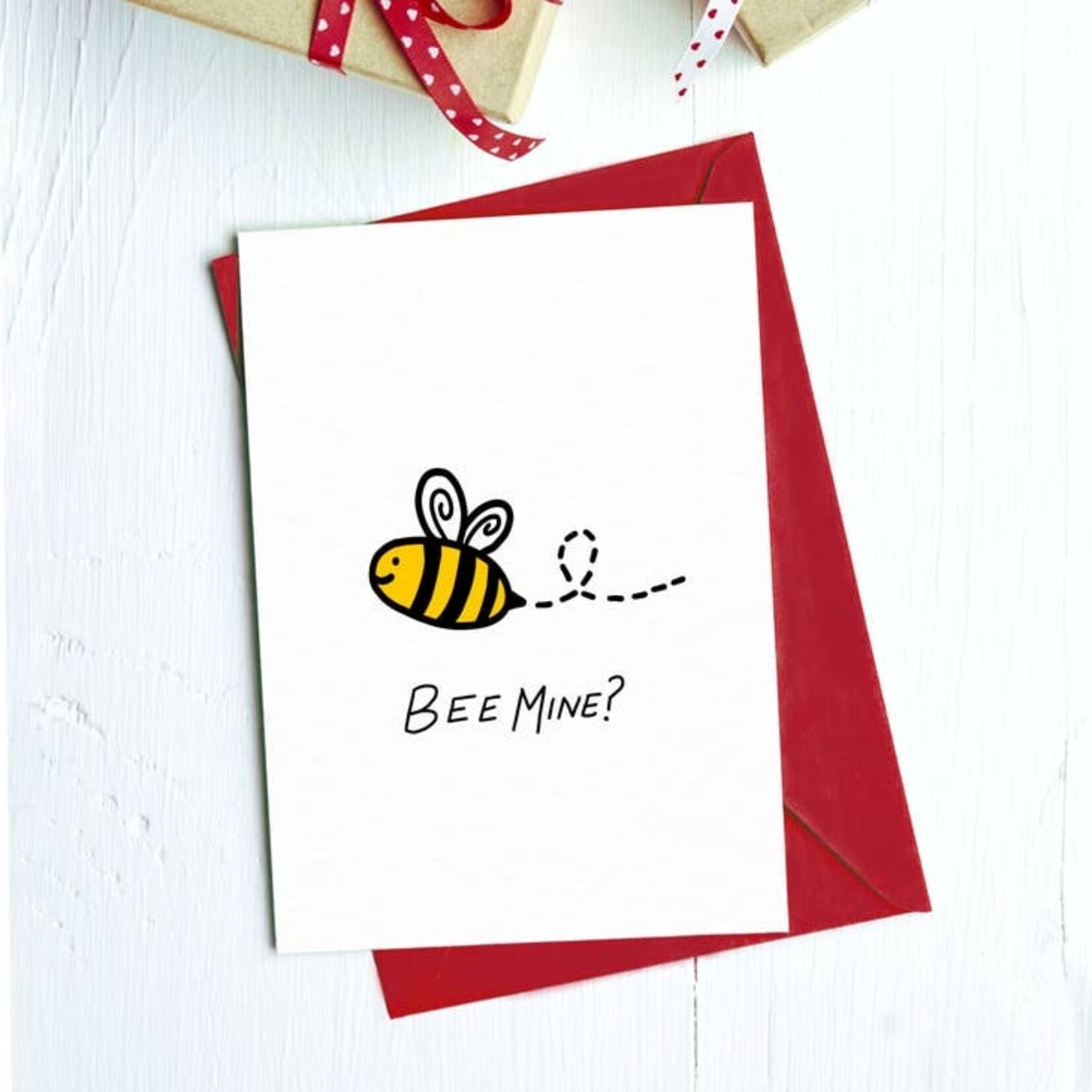 Big Moods Big Moods Bee Mine? Cute Card