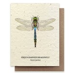 Small Victories Green Darner Dragonfly Plantable Wildflower Seed Card
