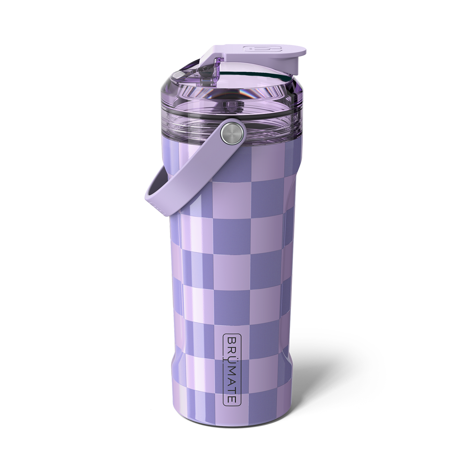 Brumate Multishaker Lavender Checker