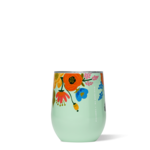Corkcicle Stemless Cup Mint Lively Floral | 16oz